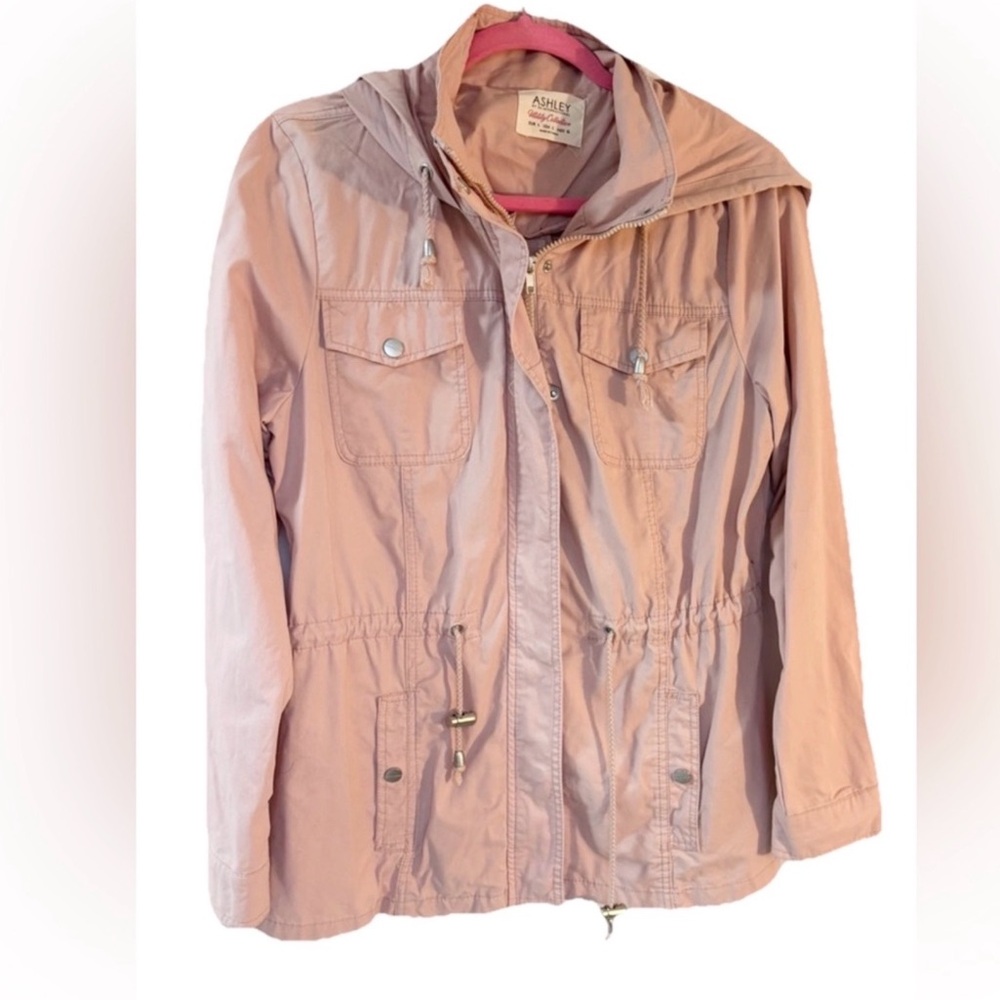 Ashley By 26 International Light Pink Utility Jacket